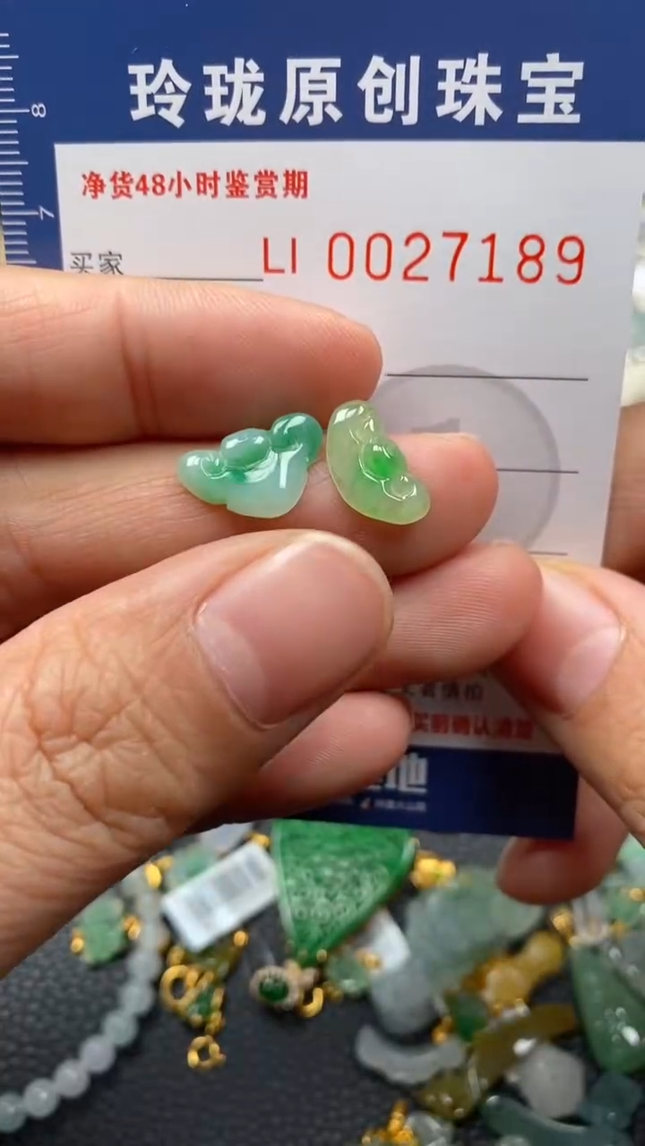 【闪购商品】翡翠颈饰未镶嵌翡翠净货27182