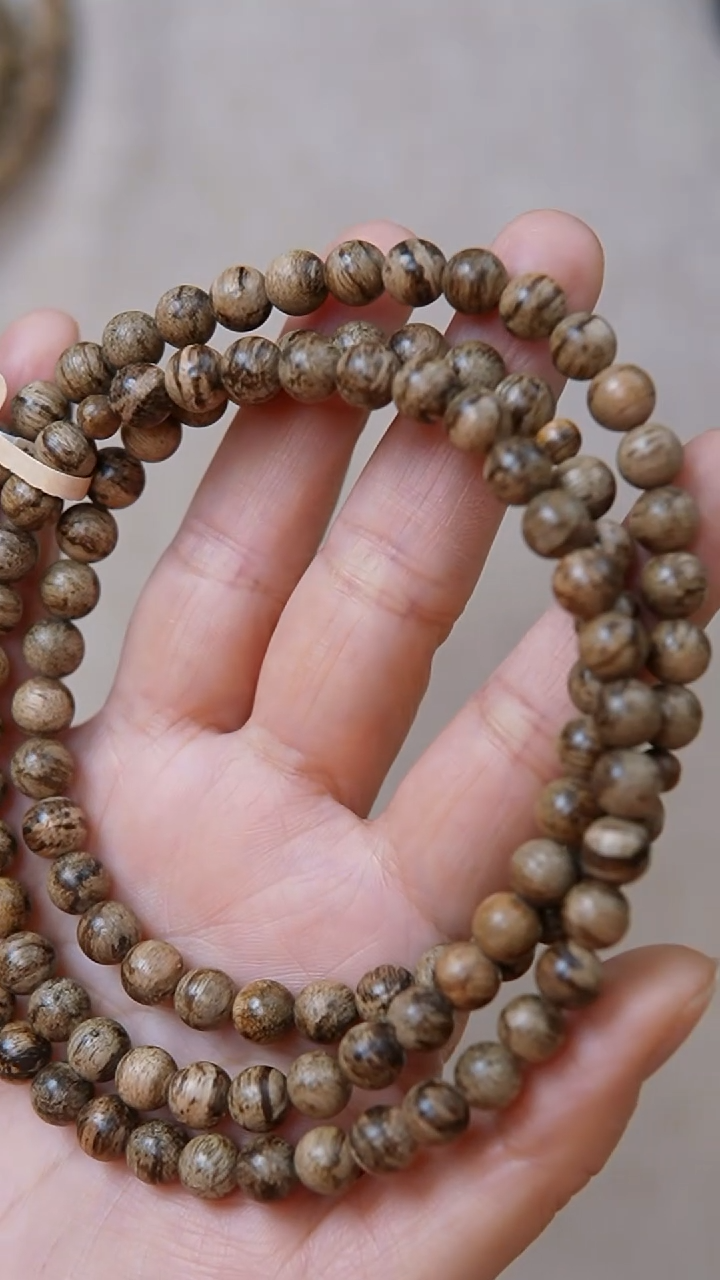 沉香手串达拉干长串0.77 16g