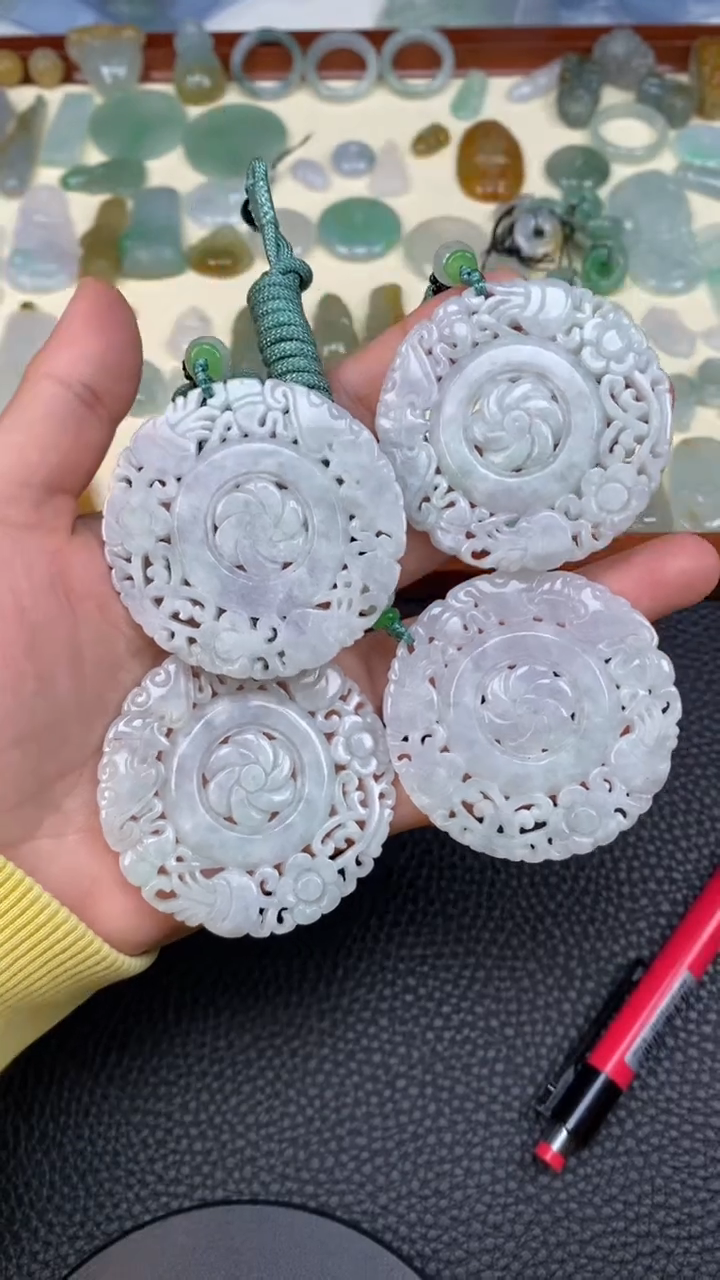 【闪购商品】翡翠颈饰未镶嵌天然A货翡翠多样性发其一