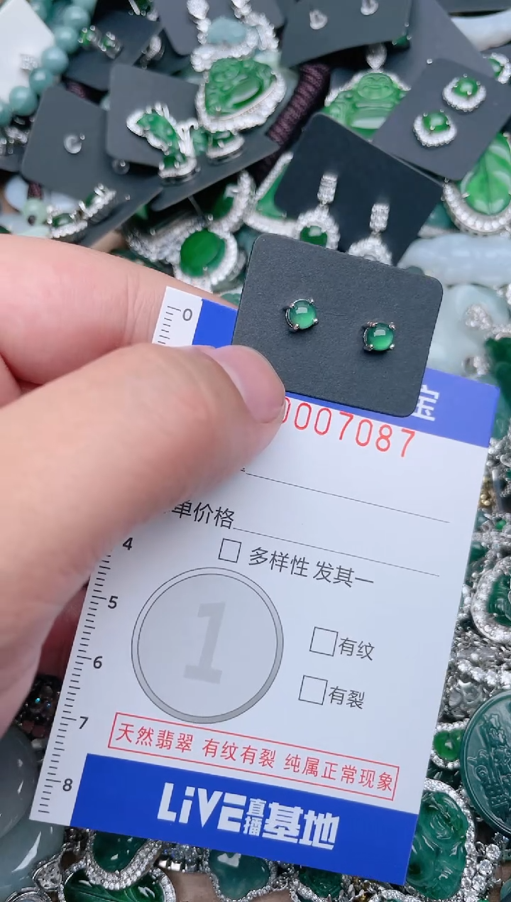 【闪购商品】翡翠颈饰未镶嵌7087....