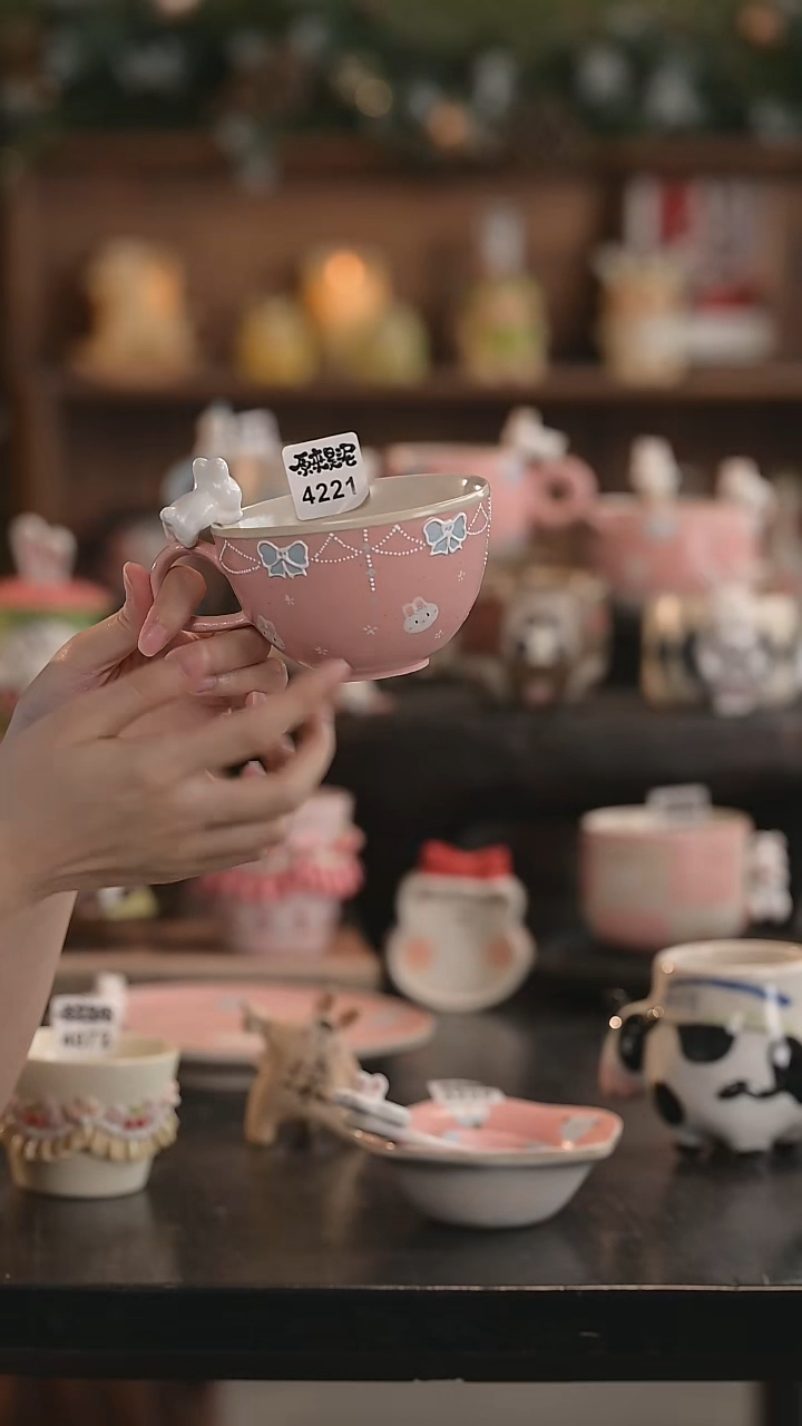 瓷片景德镇原创手作4221