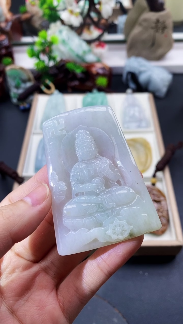 颈饰未镶嵌翡翠天然缅甸A货翡翠