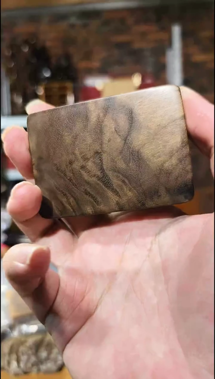 金丝楠无事牌手把件