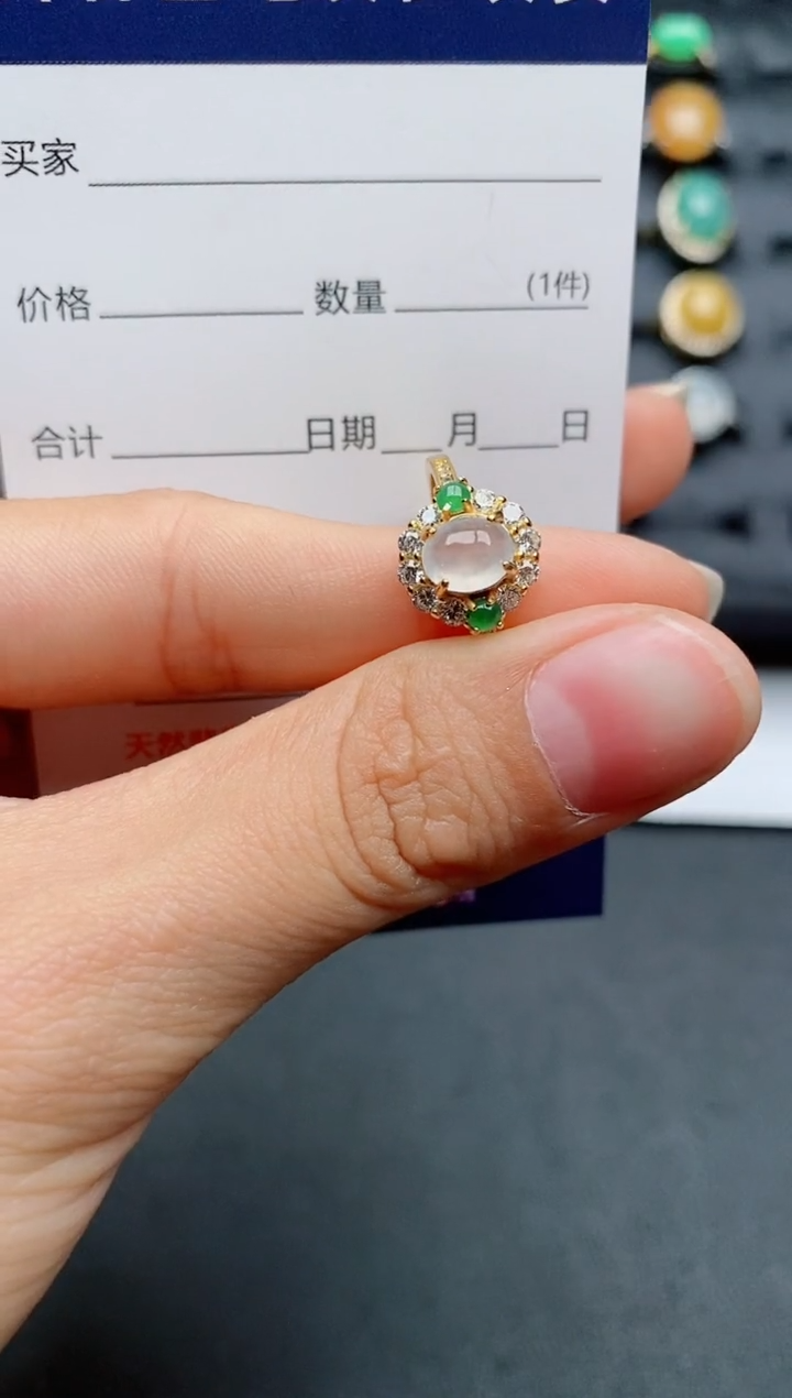 【闪购商品】翡翠戒指银S925镶嵌............