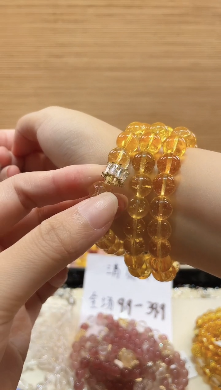 水晶手串未镶嵌天然水晶保真保天然