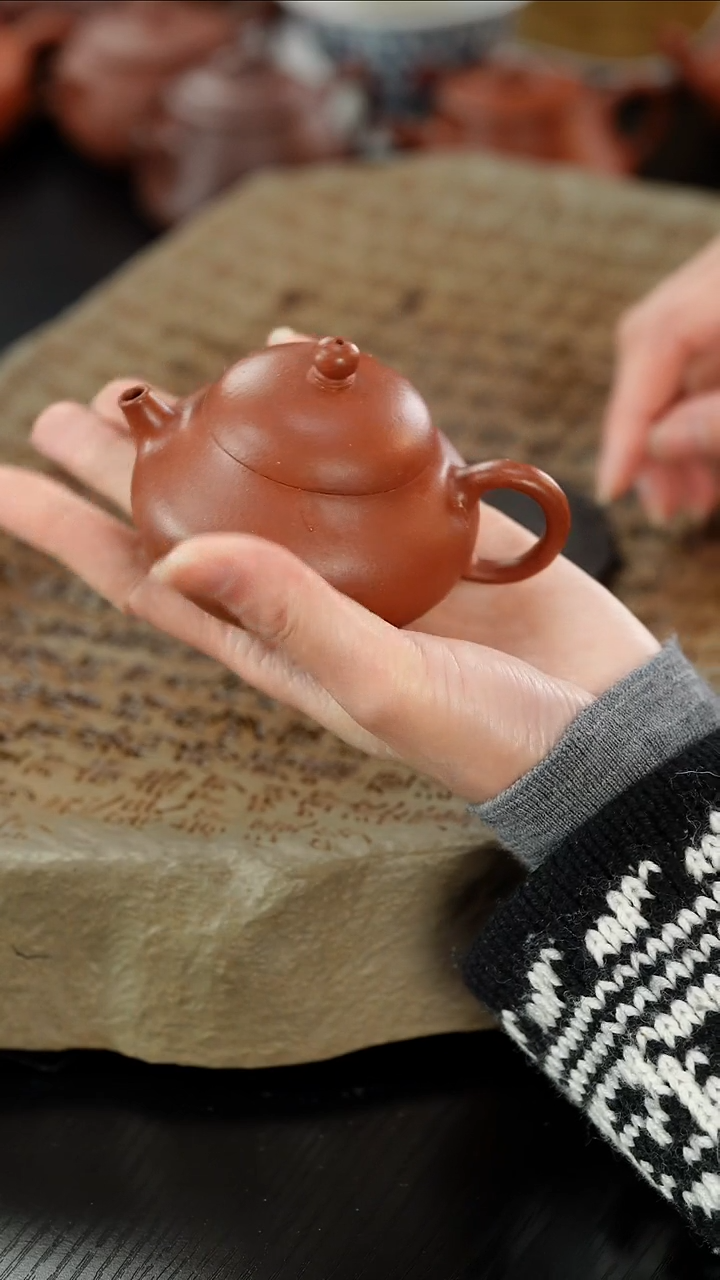 【闪购商品】紫砂茶壶lx老降坡文旦130cc