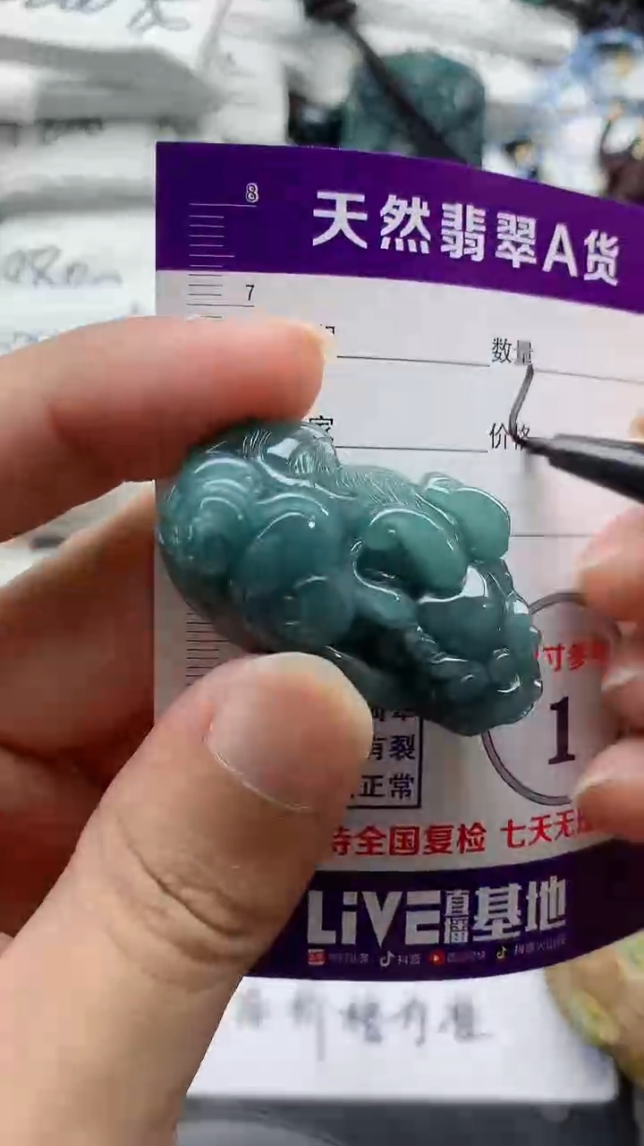 翡翠未镶嵌颈饰888