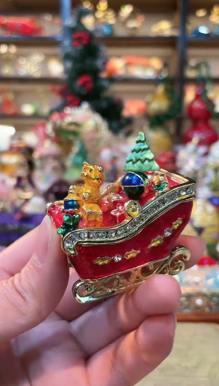 【闪购商品】精致珐琅彩首饰盒