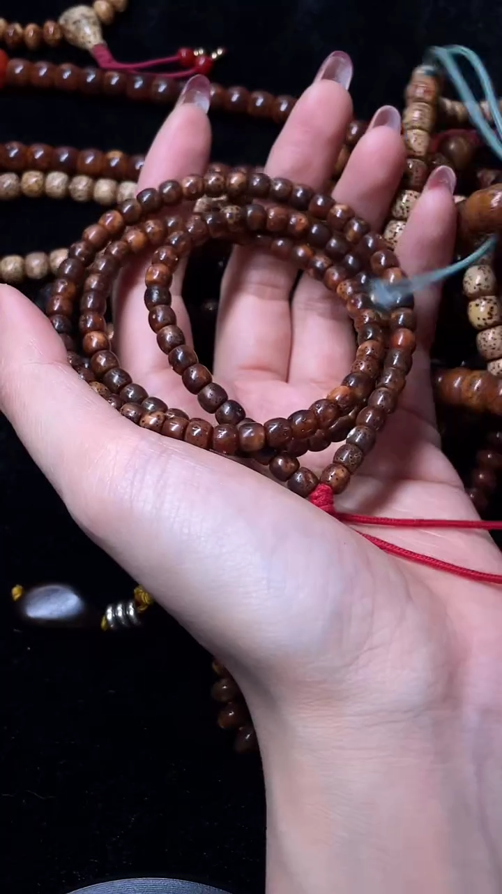 【闪购商品】星月菩提吊坠精工级中珀直切6*5长串