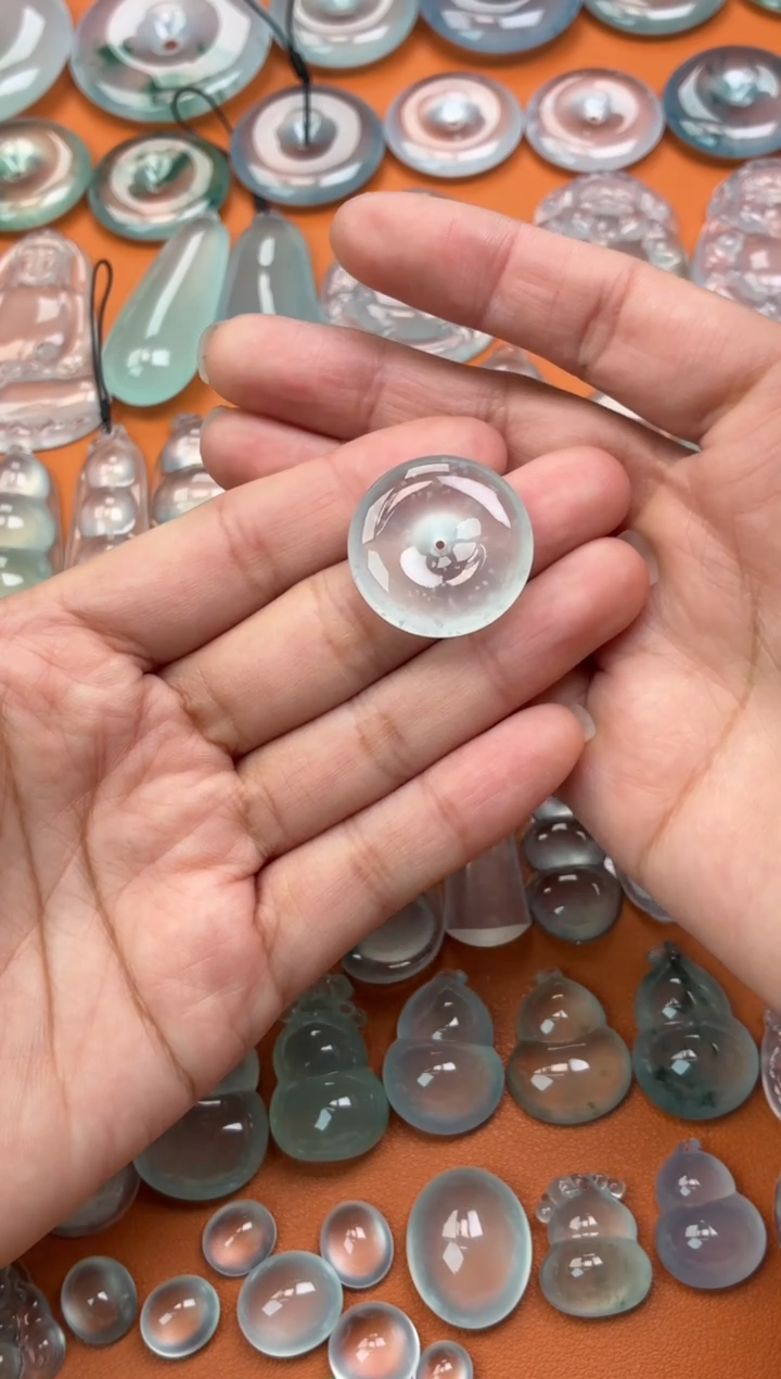 吊坠(不含链)未镶嵌翡翠47 平安扣 24.2 5.9