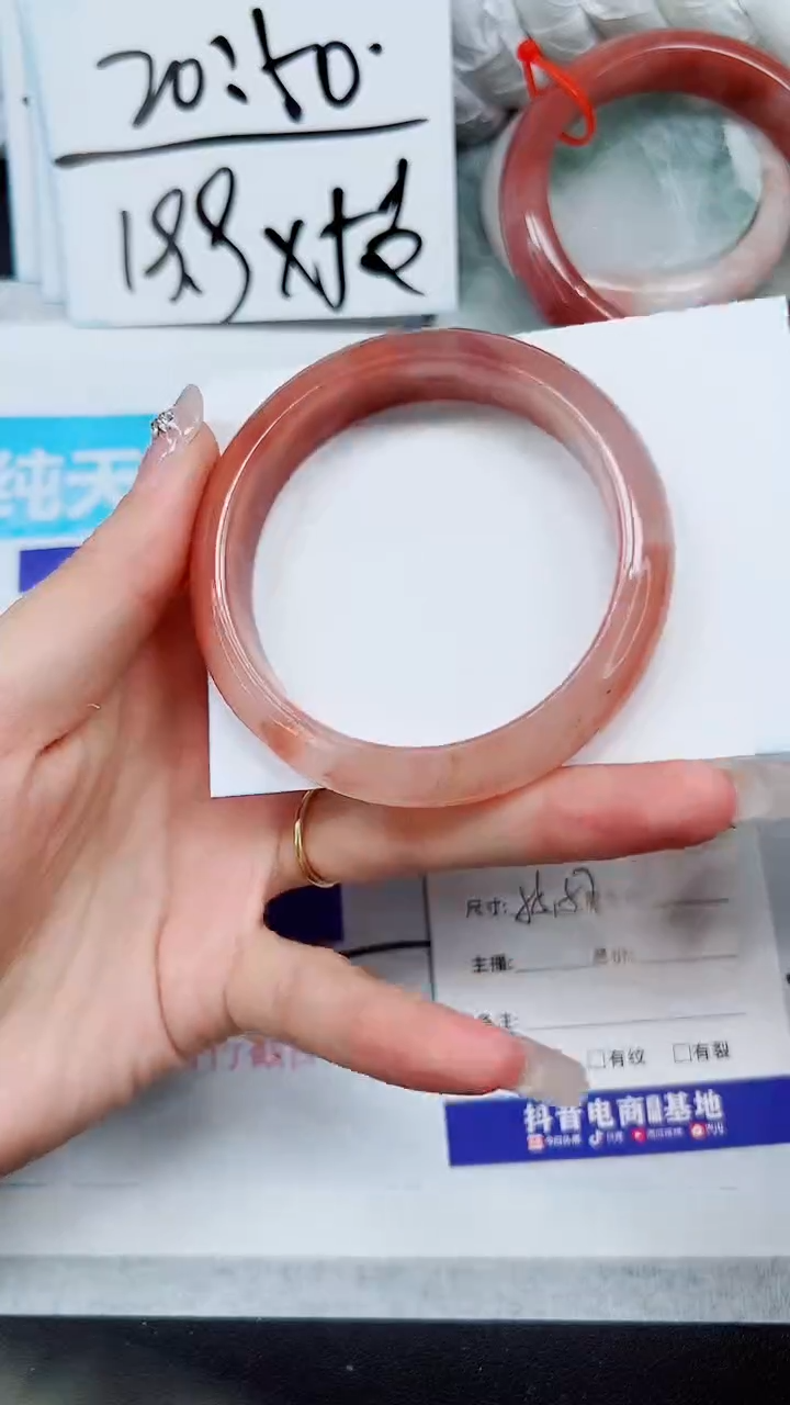 【闪购商品】石英质玉手镯未镶嵌A99-55`56`57`
