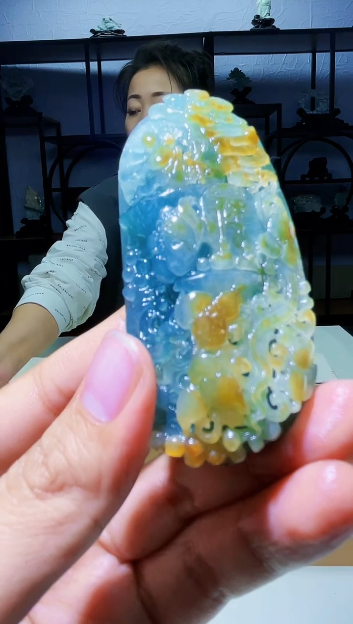 【闪购商品】定制翡翠未镶嵌毛货02170079