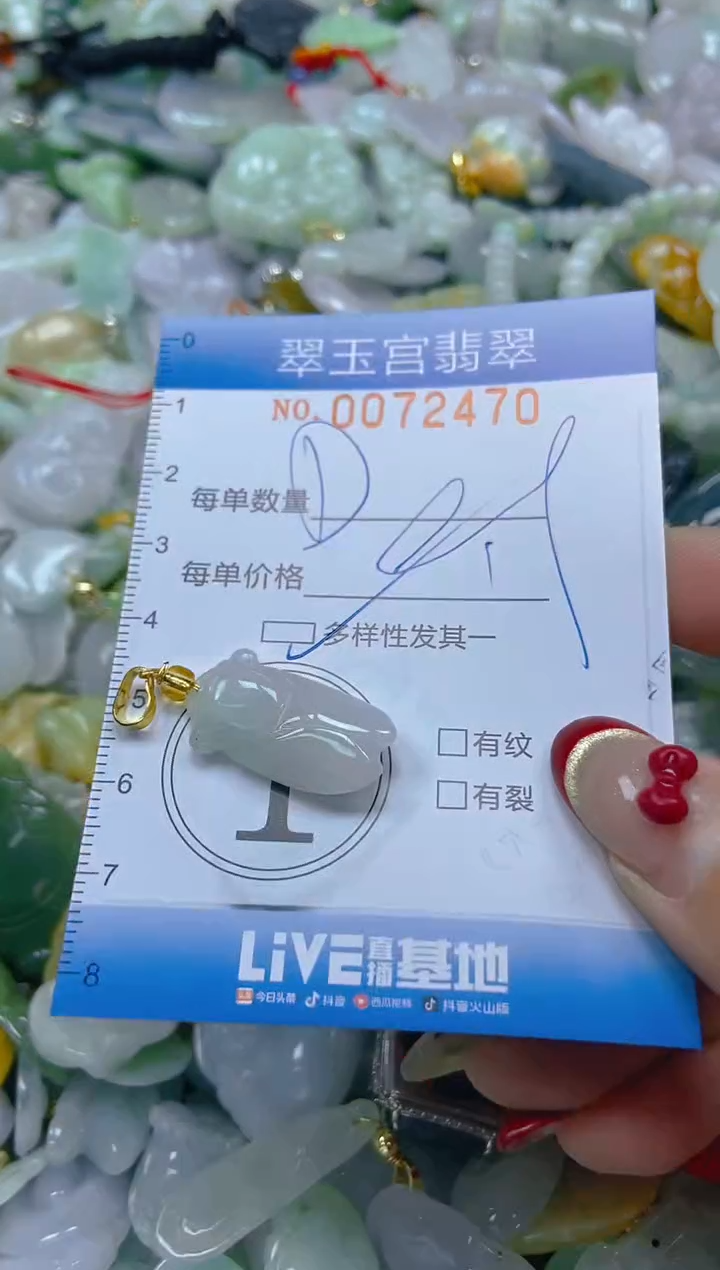 【闪购商品】翡翠颈饰未镶嵌闪购0072470多样性发其一