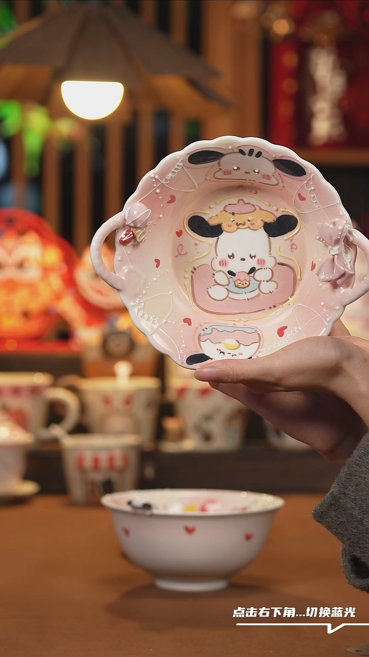 【闪购商品】杯子G067创意手绘陶瓷水杯