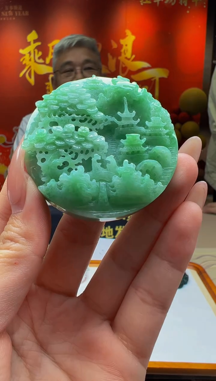 【闪购商品】定制翡翠未镶嵌Y2025-2-18-44