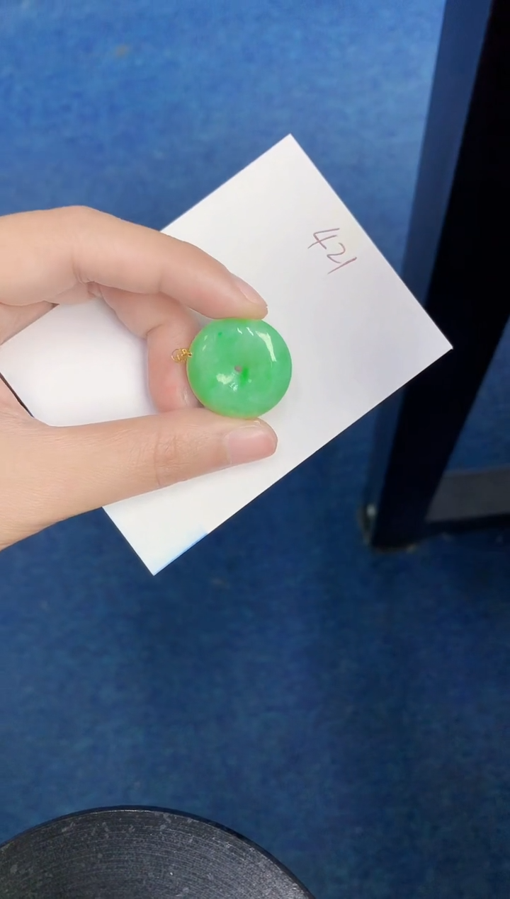 【闪购商品】翡翠18K金镶嵌颈饰000000000