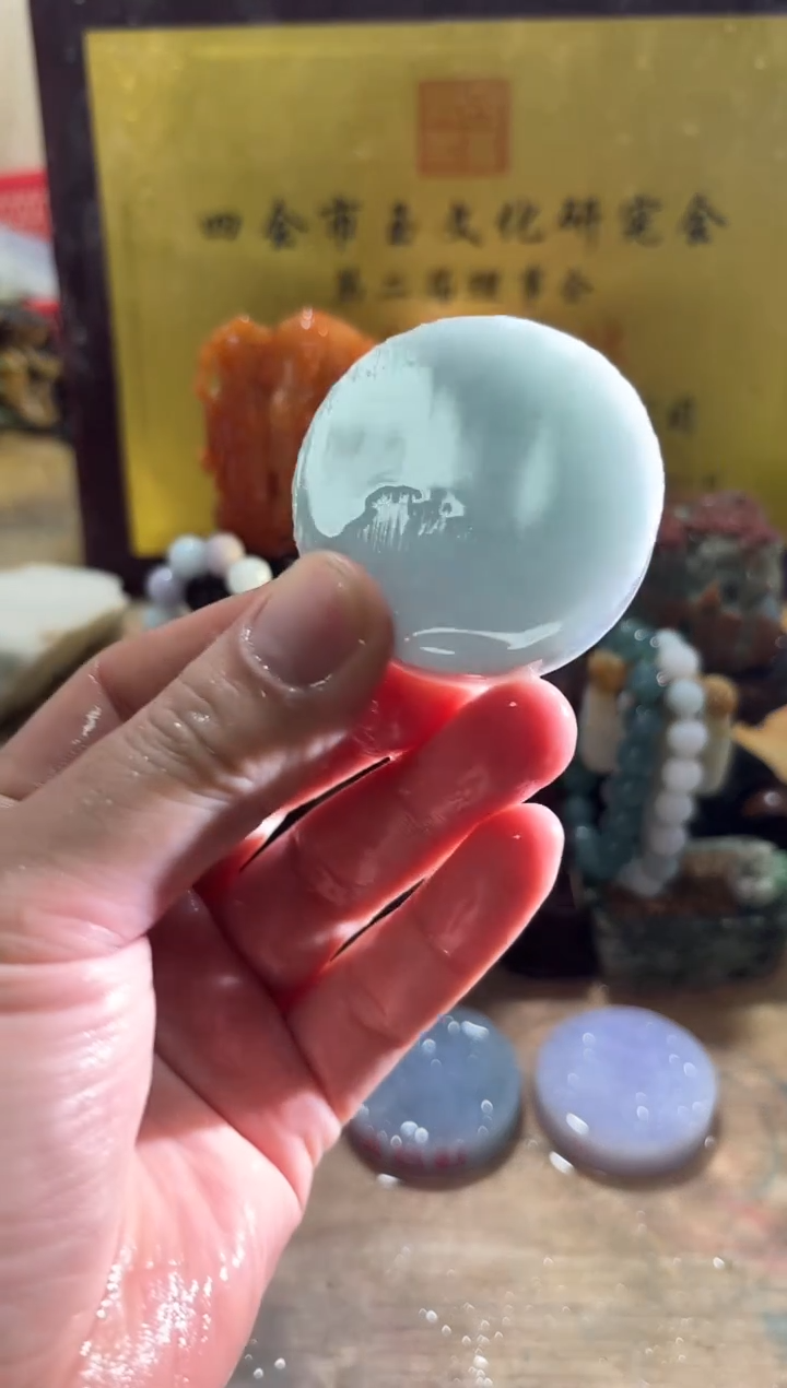 未镶嵌挂件翡翠A货常星7119