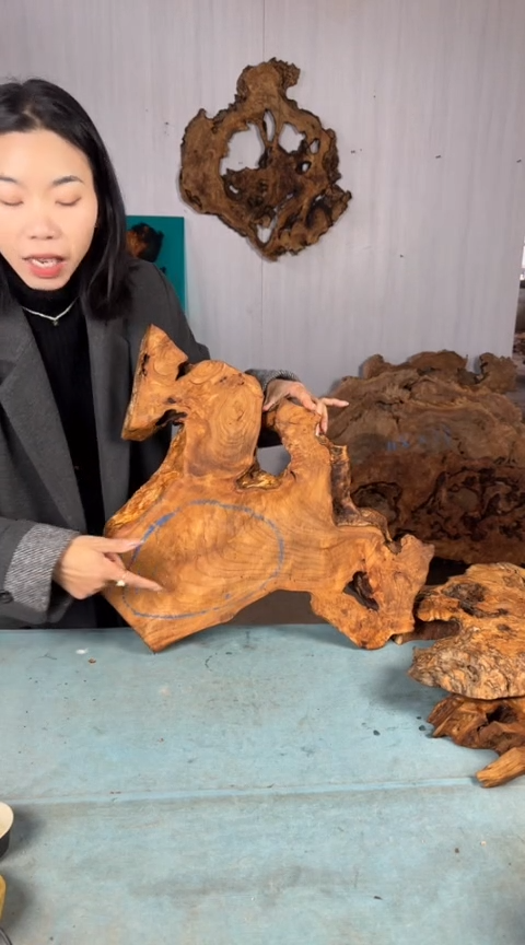 【闪购商品】香杉木木艺杉木瘤随型【原料】001