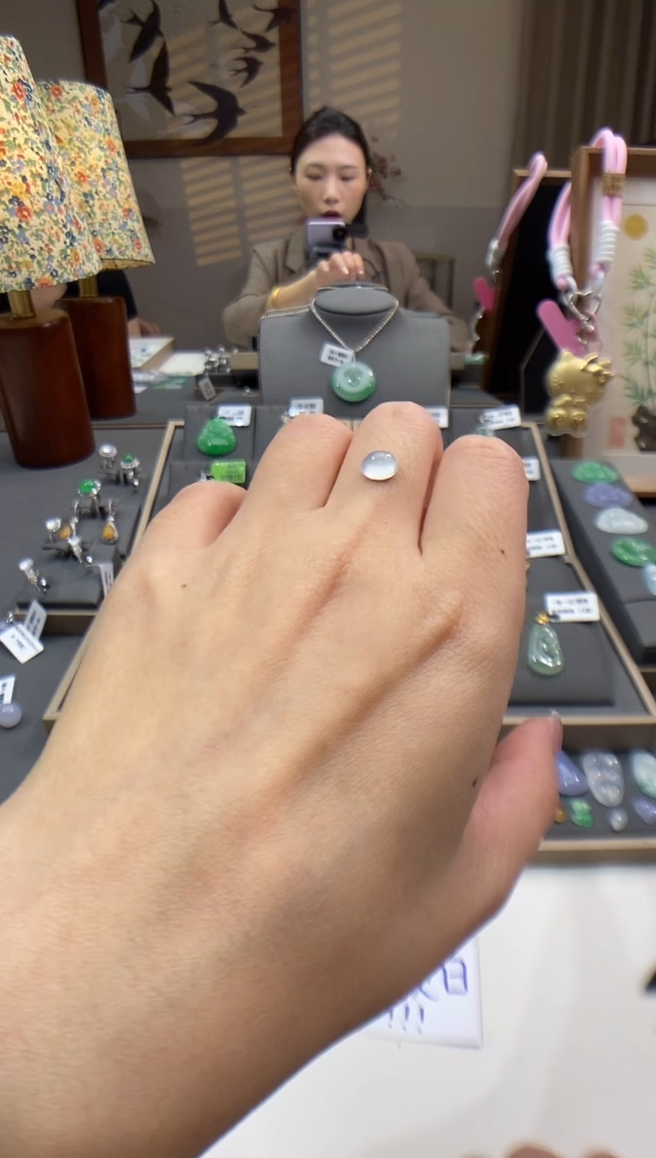 翡翠未镶嵌颈饰蛋面