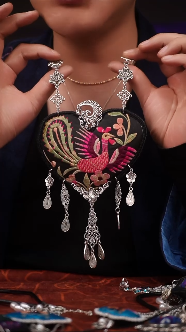 刺绣095 高吉文创  直播老绣