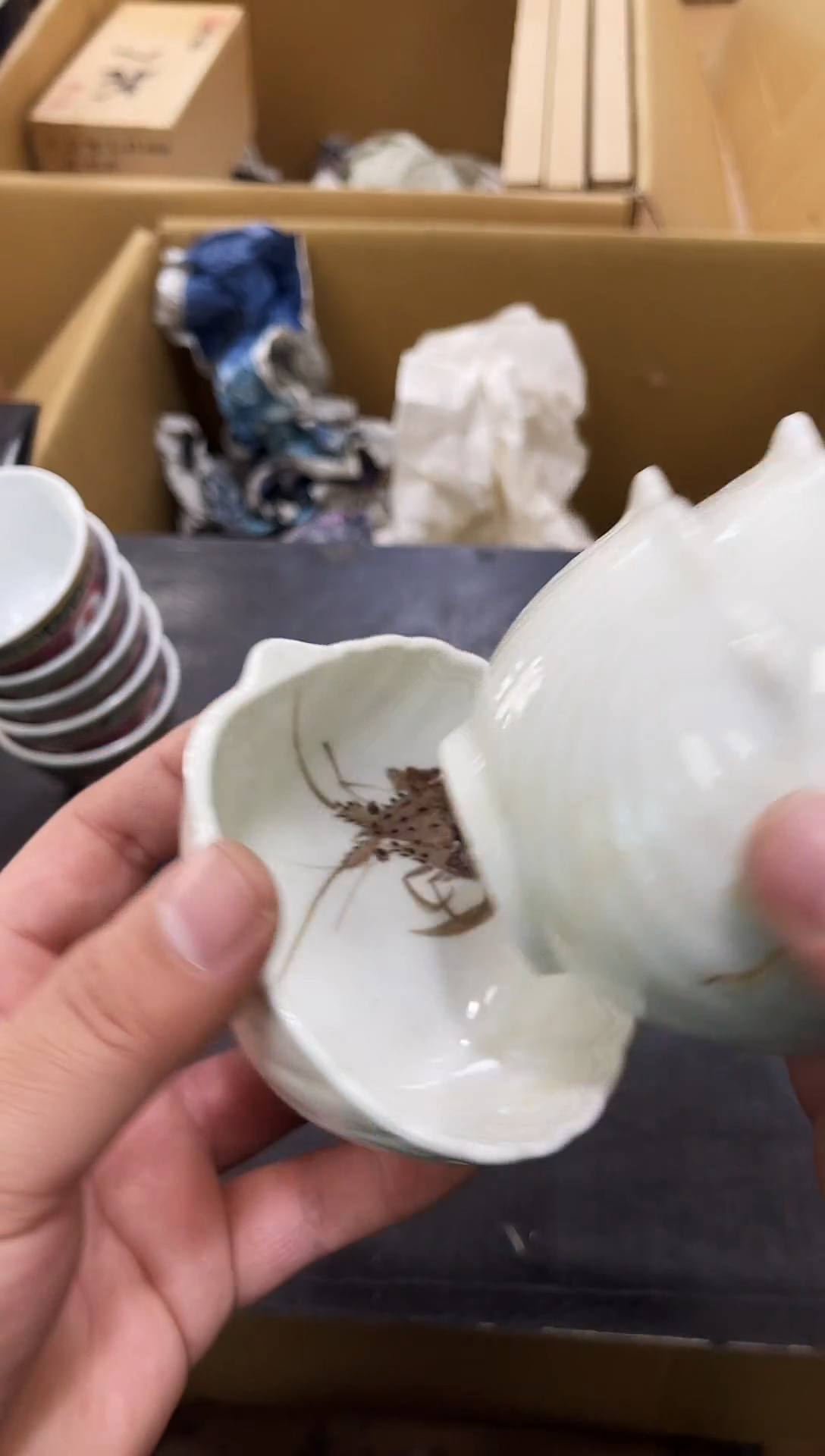 碗如图所示 阁集工艺品