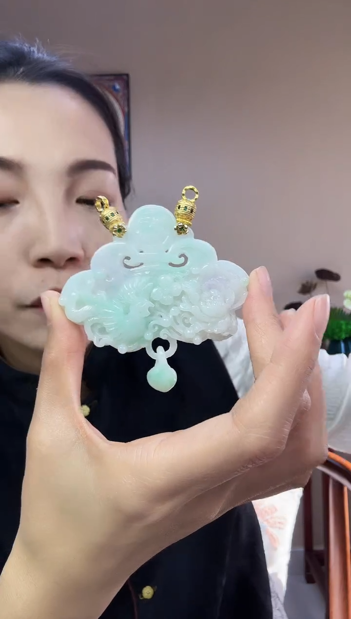 【闪购商品】翡翠颈饰未镶嵌特色原创翡翠颈饰