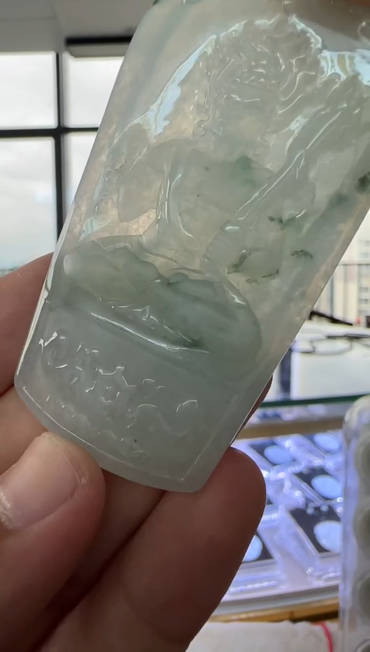 【闪购商品】翡翠未镶嵌颈饰天然翡翠A货孤品一件