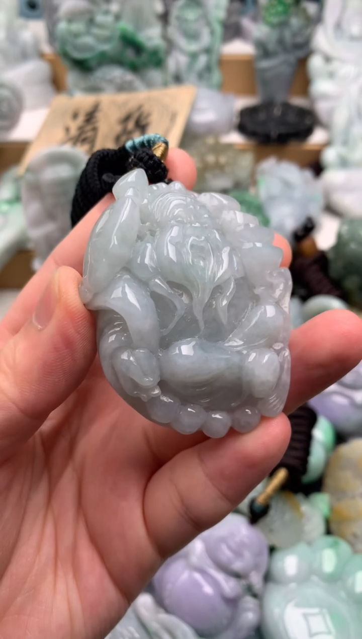 吊坠(不含链)未镶嵌翡翠1