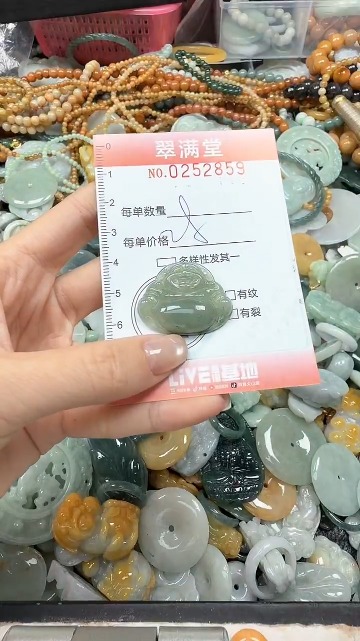 未镶嵌挂件翡翠闪购0252859