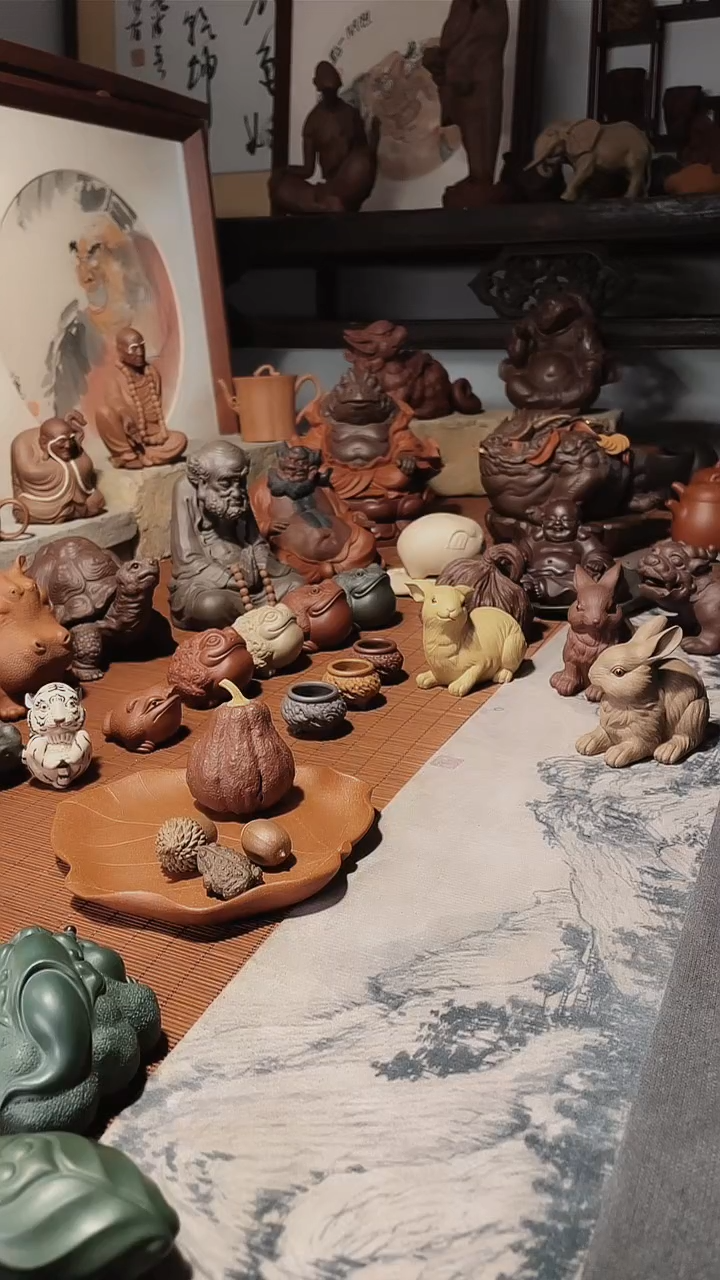 【闪购商品】紫砂茶宠紫砂茶宠把件摆件钟馗