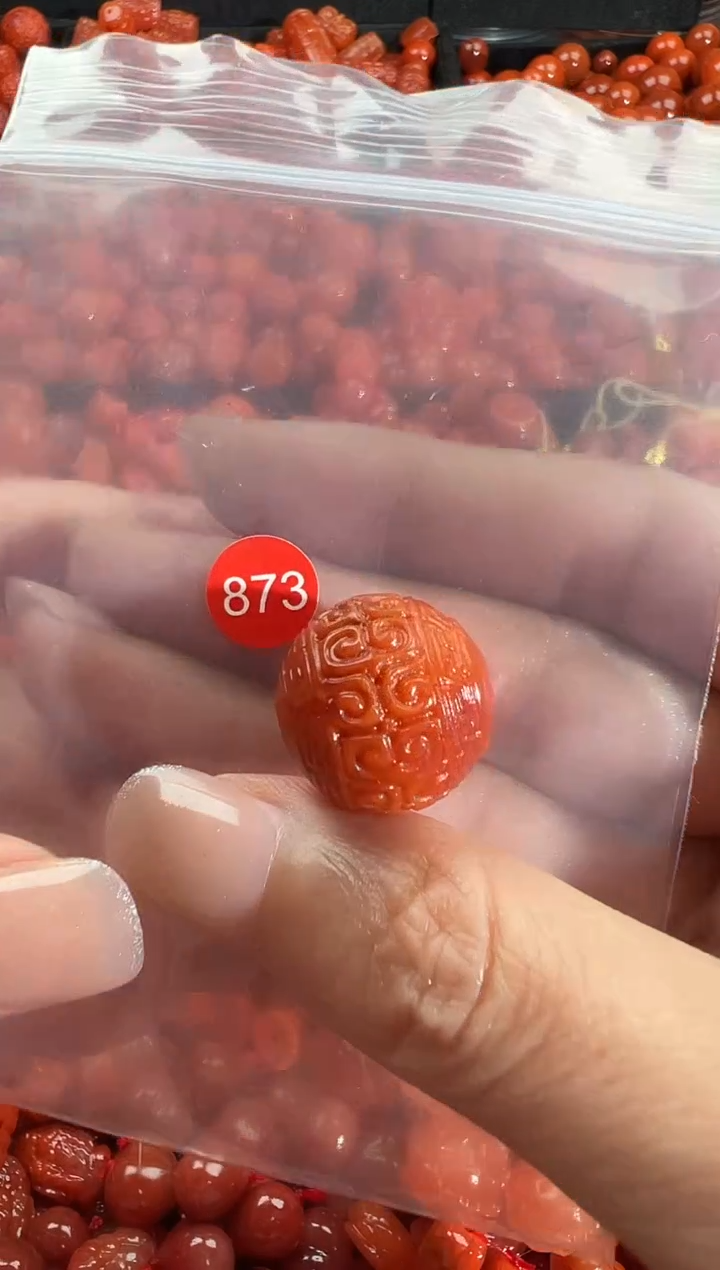 颈饰未镶嵌南红玛瑙17