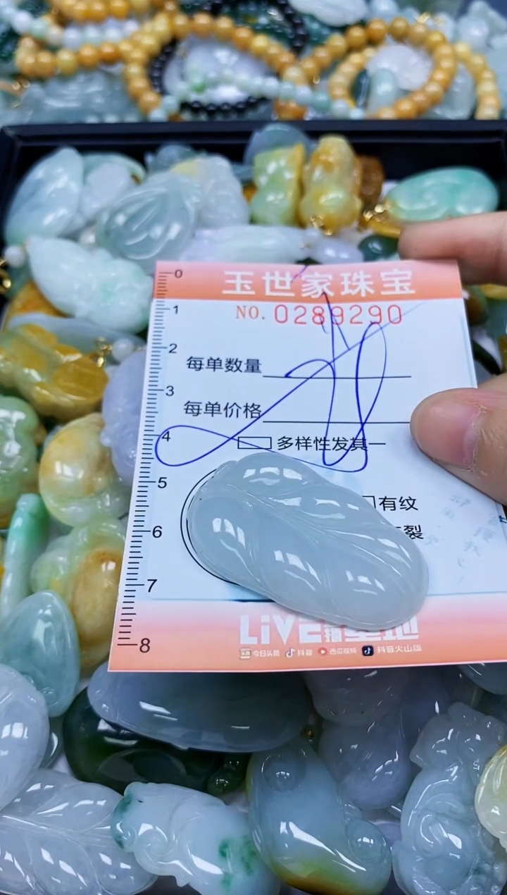 翡翠未镶嵌颈饰闪购0289290多样性发其一