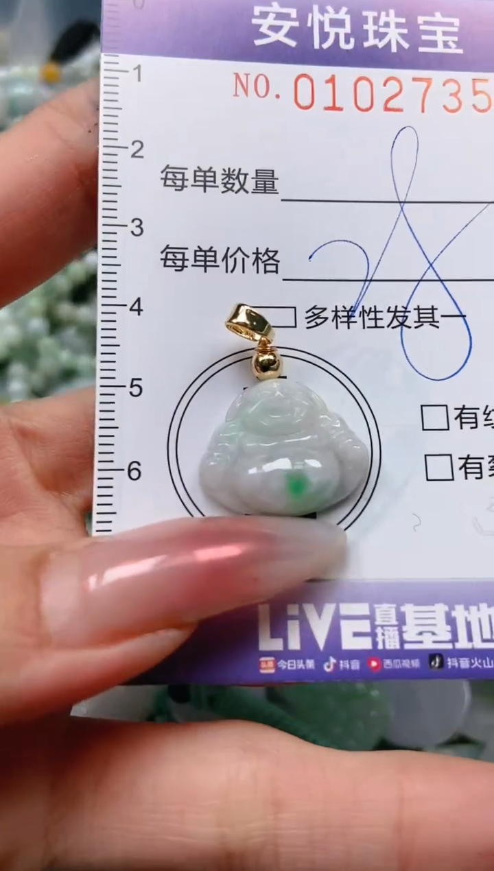 【闪购商品】翡翠颈饰未镶嵌闪购0102735