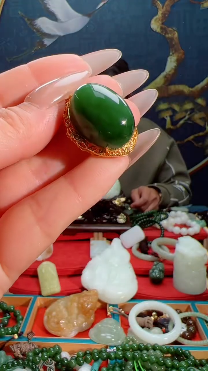 【闪购商品】和田玉吊坠未镶嵌1