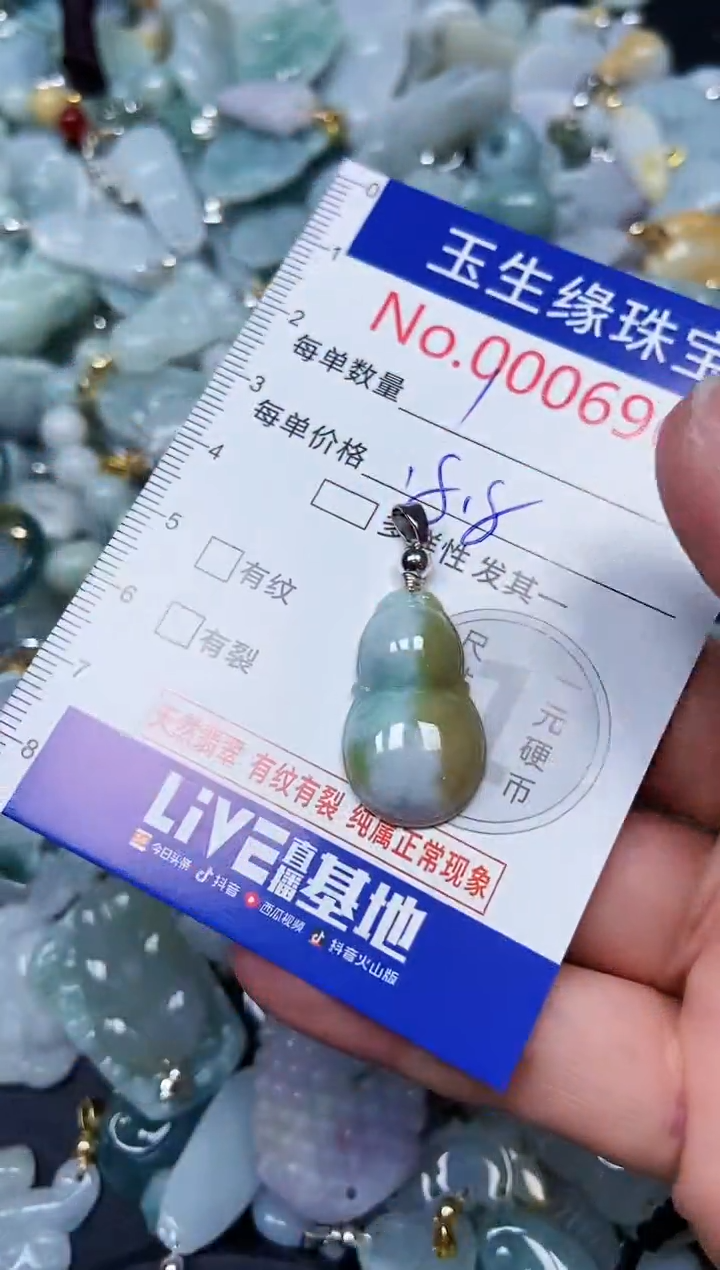 【闪购商品】翡翠颈饰未镶嵌闪购00006967