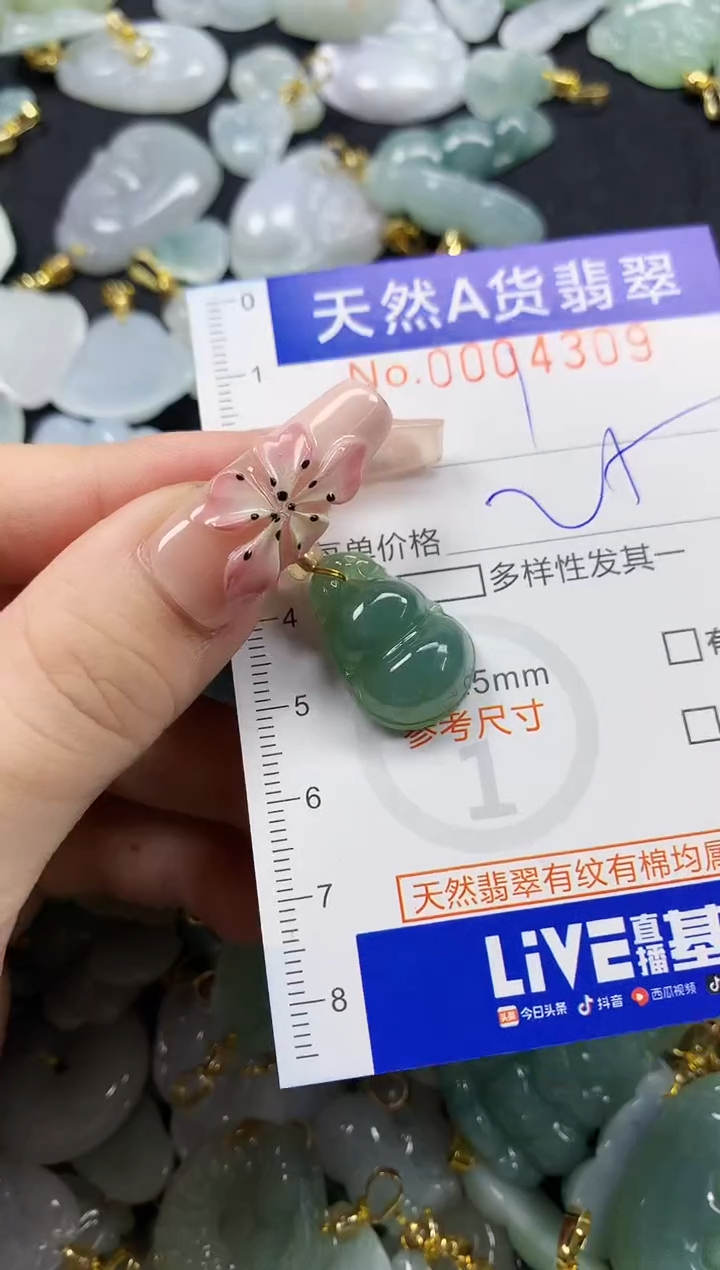 颈饰未镶嵌翡翠天然A货翡翠