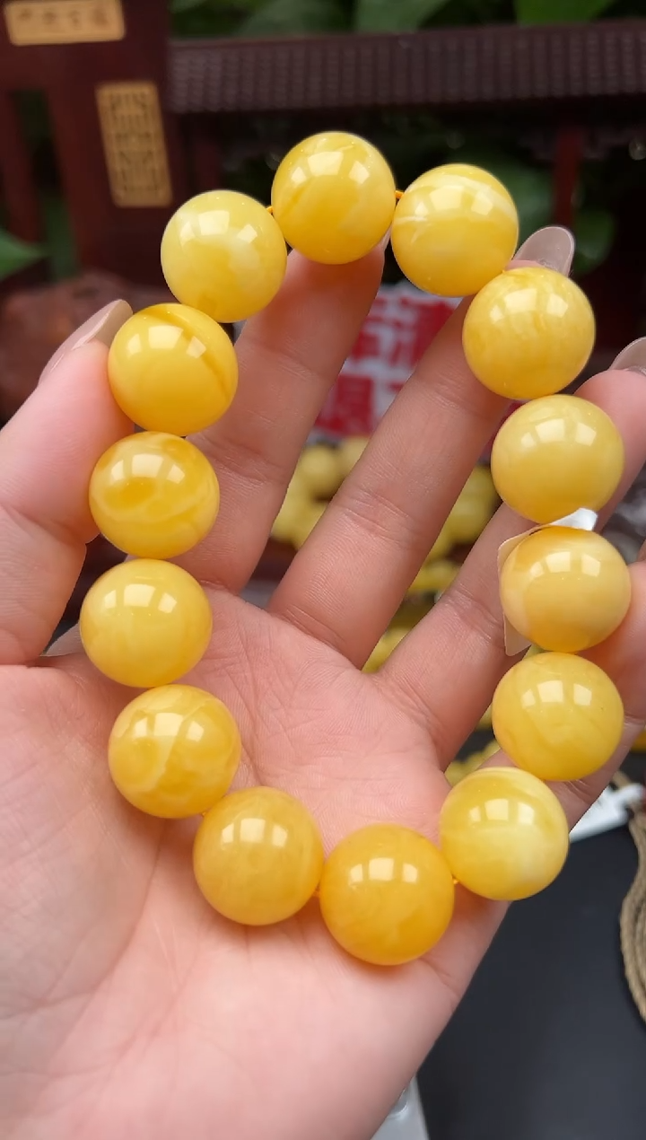 手串蜜蜡未镶嵌手串TA47多样性发其一