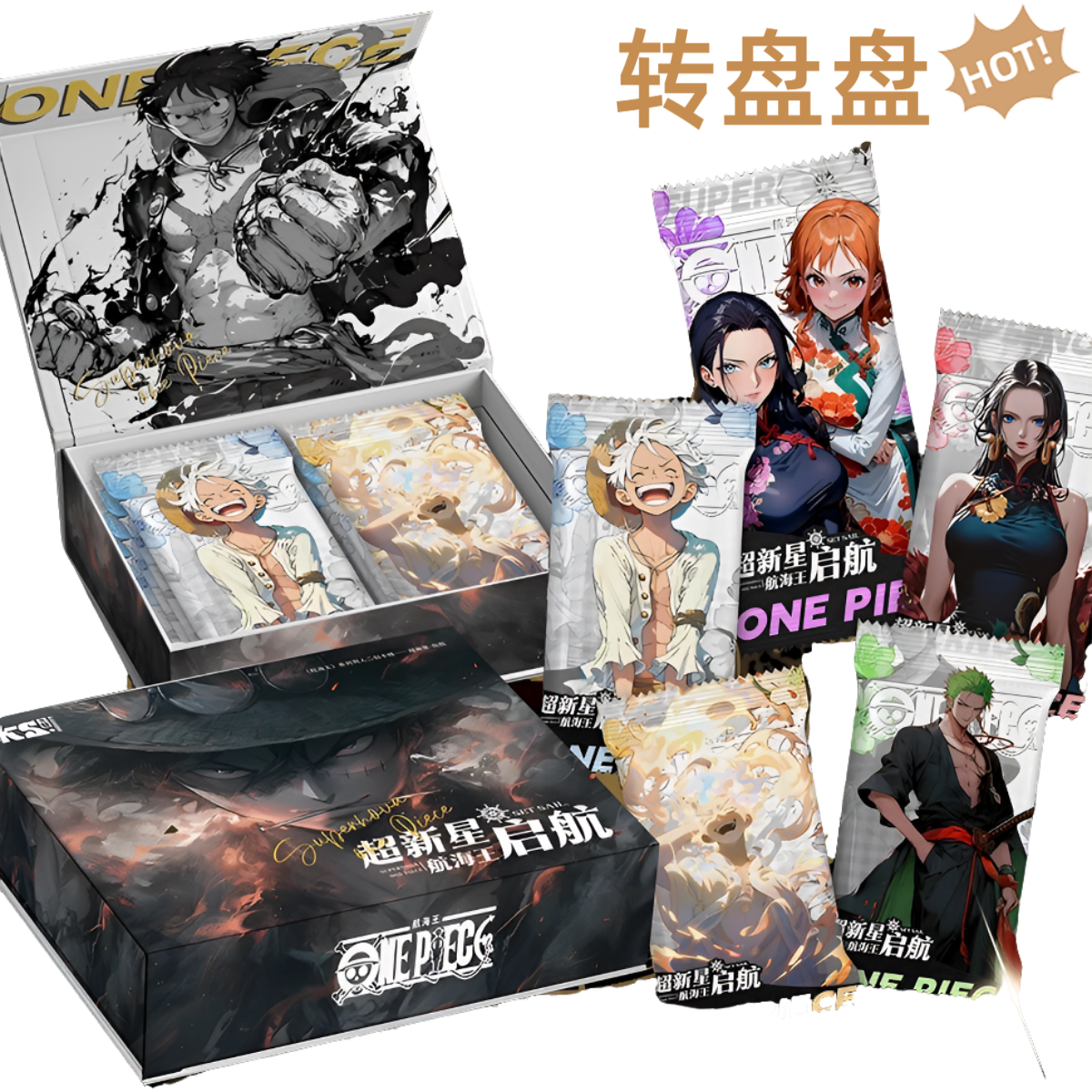 【转盘盘】卡聖 超新星启航 二创动漫海贼王收藏卡牌 默认代拆