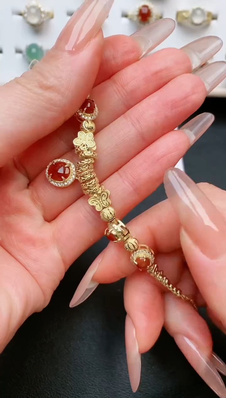 【闪购商品】翡翠戒指银S925镶嵌....