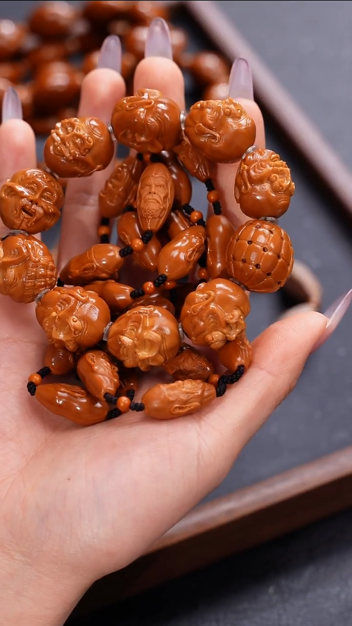 手串橄榄核哈*哥苏工橄榄核