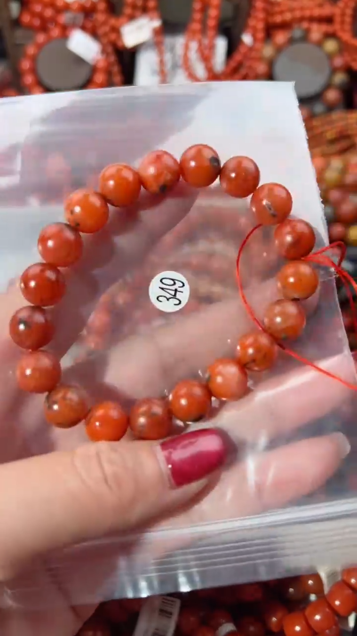 【闪购商品】南红玛瑙手串未镶嵌10
