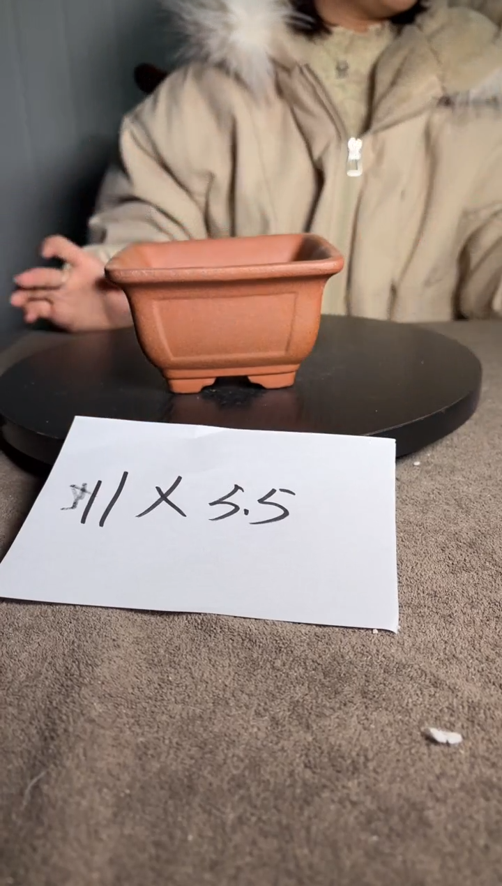 宜兴紫砂花盆小盆盆