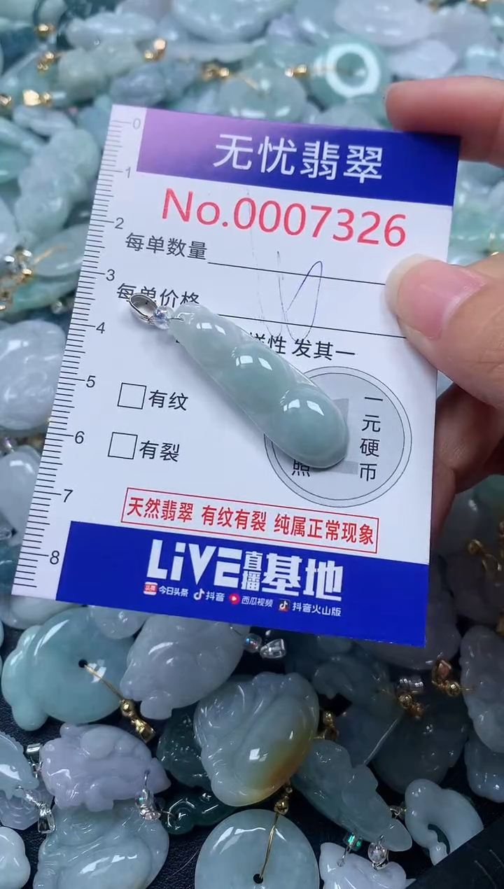 颈饰未镶嵌翡翠7326