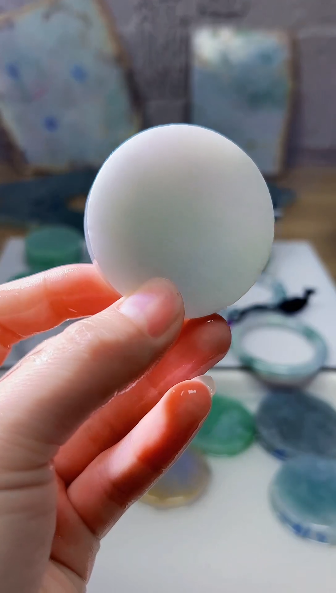 裸石翡翠天然翡翠A货余 南 808