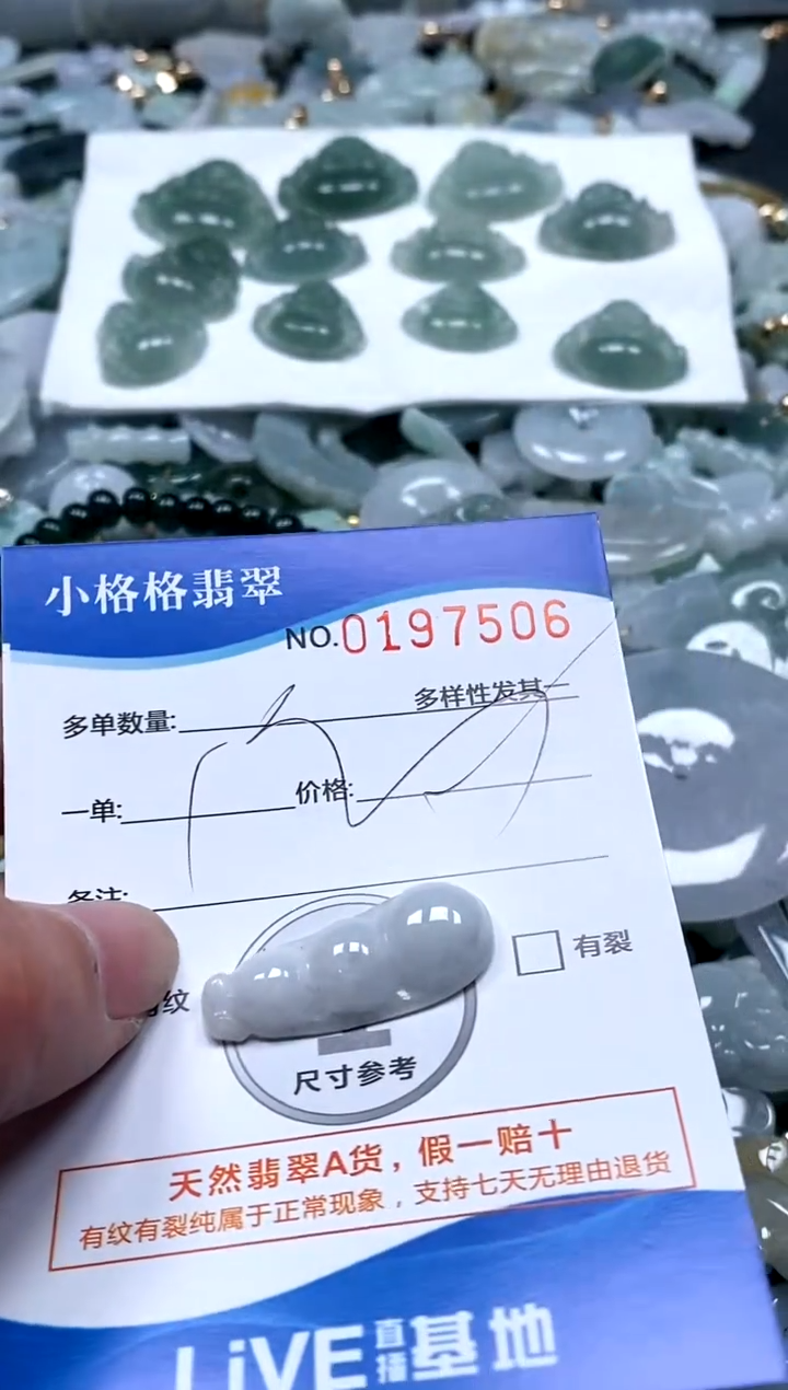 【闪购商品】翡翠颈饰未镶嵌闪购商品0197506