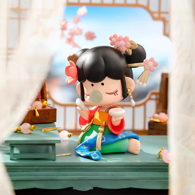 【雯雯拆盒】若来金钗之年囡茜nanci系列_潮玩盲盒摆件萌粒