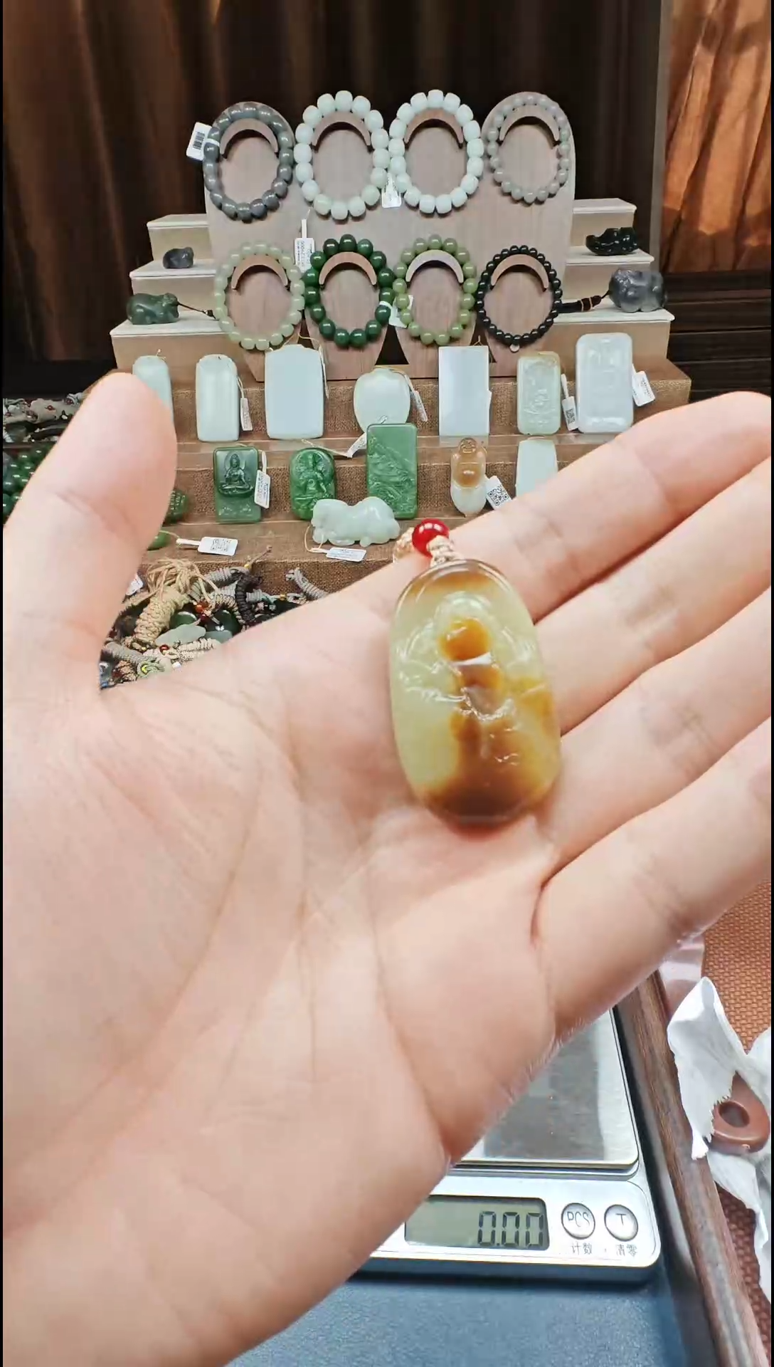 颈饰未镶嵌和田玉多样性发货拍一发一