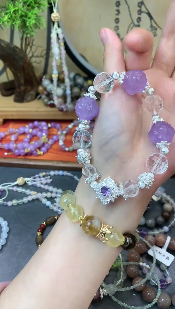 【闪购商品】紫晶手链未镶嵌1308手串