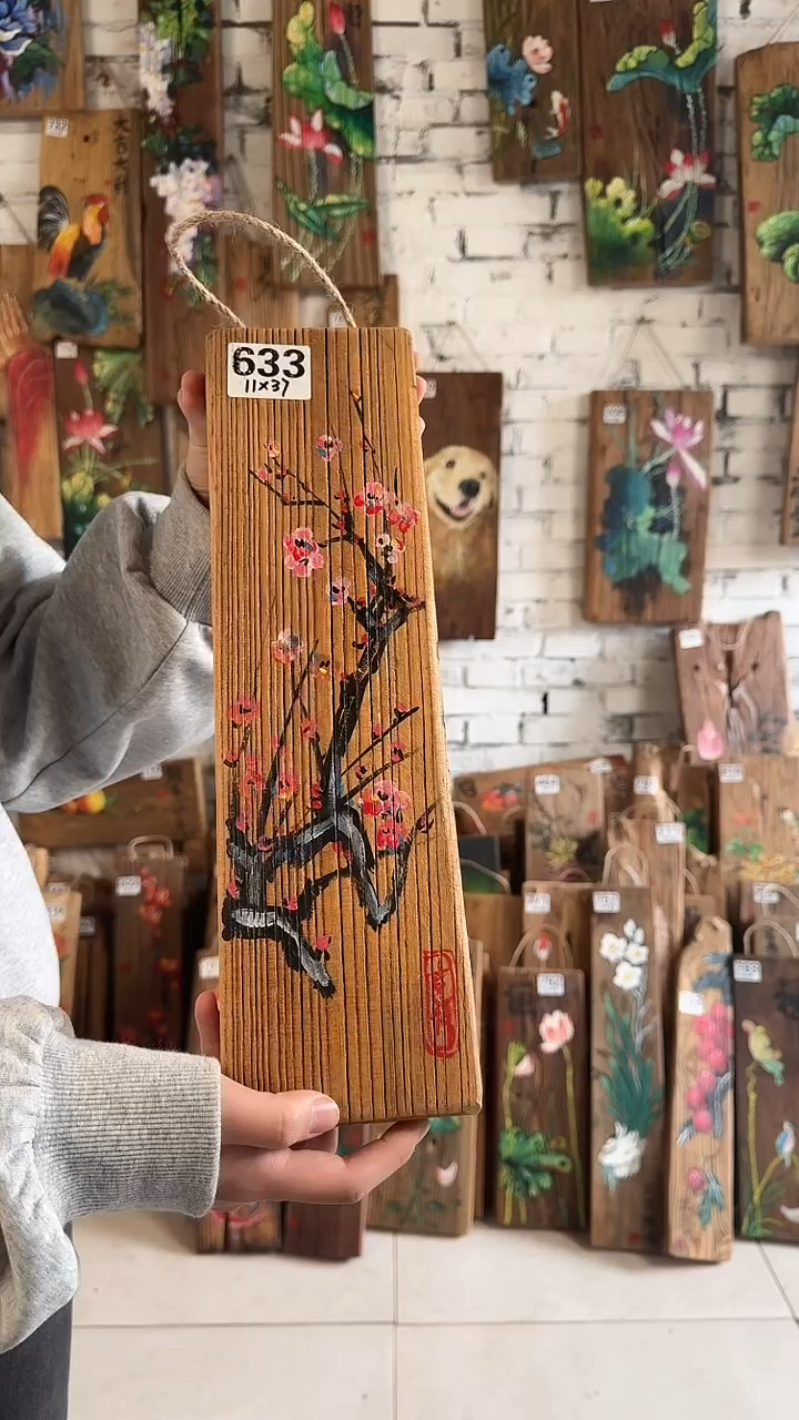 【闪购商品】桃核吊坠633号门板画