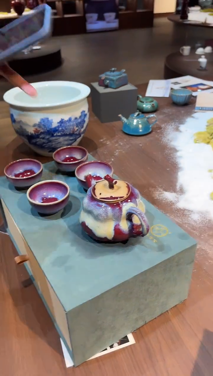 摆件瓷立方-河南钧瓷百万补贴52